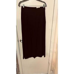 Inc International Concepts Exoctic Escape Black WIde Leg Pants SIZE S New